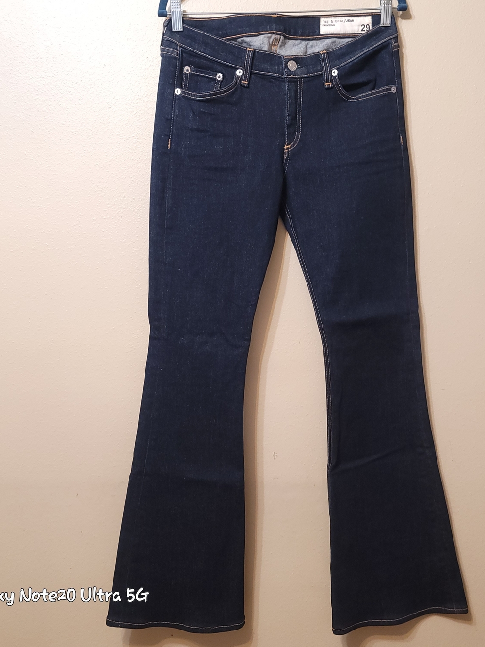 RARE NWOT Rag & Bone for Intermix Elephant Bell Heritage Flare Jeans 29